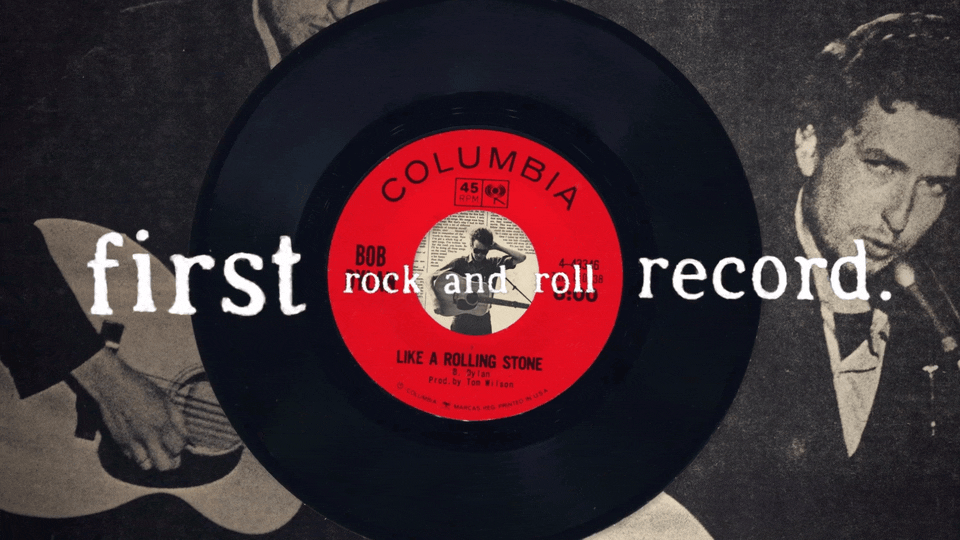 Rolling Stone documentary title sequence graphic